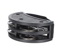 Yardwe Foot Rattles Double Row Metal Jingle Bells Foot Percussion Instrument Suitable for Performance Music Classes