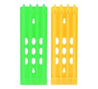 Yardwe Foot Storage Rack with Stable Structure and Wall Hanging Feature 2pcs for Poultry Management and Keeping Different Breeds Apart for Racing
