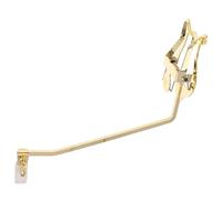 Yardwe French Horn Clip for Wind Instruments with Secure Grip and Lightweight Metal Design, Golden Music Sheet Holder for Marching Band Performances and Long Practice Sessions