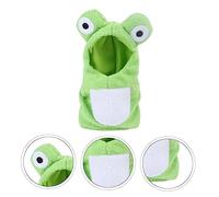 Yardwe Funny Frog Style Parrot Clothes Soft Diaper with Adjustable Strap Lightweight Printed Party Costume for Parrots and Birds S Random Color