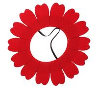 Yardwe Funny Sunflower Headgear Hat Vibrant Floral Costume Cap for Halloween Festival Party Dance Performance Cosplay Accessory with Expressive Design and Eye-catching Colors