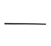 Yardwe G Key Chinese Xiao Flute Resin 8 Hole 4 Section Vertical Flute, Black, for Beginners and Hobbyists, Indoor Small Concert Performances