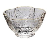 Yardwe Glass Water Cup Delicate Grain Tea Cup for Home Office Portable Glass Water Container