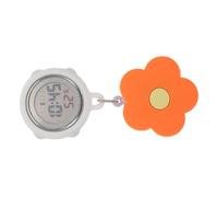 Yardwe Glow Dark Nurse Watch Digital Fob Cover Retractable Clip for Nursing Students Paramedics