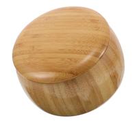 Yardwe Go Jar Chess Game Parts Large Wooden Storage Box with Lid for Chinese Chess Playing and Travel