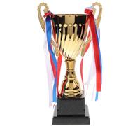 Yardwe Gold Trophy Award - Metal Trophy Cup Championship Winner Prize Party Themed Decorations For Competitions Soccer Football Match