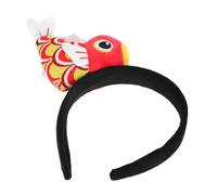 Yardwe Goldfish Headband Costume Cute Sea Party Hair Accessory for Adults Fun Fish Ears Headwear for Halloween Birthdays Themed Celebrations