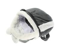 Yardwe Grey Cat Backpack for Winter Indoor Pet Nest Outdoor Carrying Bag with Capacity Convenient Pockets and Easy Care for Cats the Go