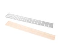 Yardwe Guitar Repair Tools Aluminum Fingerboard Cover for Ukulele Fretboard Lid Replacement and Guitar Maintenance Tool Kit