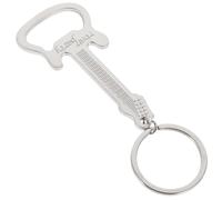 Yardwe Guitar Shape Bottle Opener Keyring Made of Sturdy Alloy, Lightweight and Practical Design, for Travel and Daily Home Use, Gift for Beer Enthusiasts and Travel Lovers