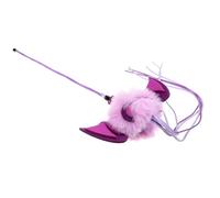 Yardwe Halloween Cute Monster Cat Teasing Stick Interactive Teaser for Cats Scratch Resistant Bite Wand for Active Play and Exercise