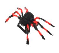 Yardwe Halloween Pet Costume Spider Outfit for Cats and Small Dogs Creative Black and Red Cosplay Apparel for Halloween Parties and Photo Opportunities