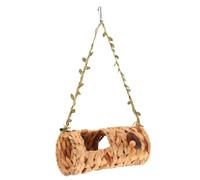 Yardwe Hamster Hammock Tunnel Hideout Tube Toy for Small Animals Chew-resistant Activity Setup for Guinea Pigs Parrots Fun Cage Accessory for Physical Play and Wellbeing