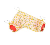 Yardwe Hamster Toy Lovely Tunnel Nest Guinea Pig Hide Sleeping Small Tunnel Pet Cooling Mat