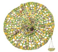 Yardwe Hanging Reptile Hammock for Lizards and Pets Soft Cotton Swing Bed Cups for Comfortable Sleeping and Playing for Chameleons Hamsters