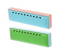Yardwe Harmonica Abs Resin Musical Instrument for Beginners Harmonica Box Blues for Boy Girl