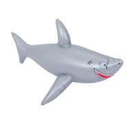 Yardwe Inflatable PVC Shark Balloon Portable Large Aquatic Animal for Pool Parties Beach Fun and Ocean Themed Events