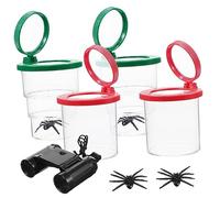 Yardwe Insect Viewer Magnifying Insect Box for Observation Cup Telescope Science Educational Kits Nature Exploration Collecting Jar and Collecting Jars