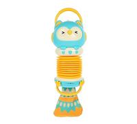 Yardwe Instruments Hand-drawn Accordion Toy for Toddlers Boys and Girls Musical Toy Owl-shaped Accordion Preschool Educational