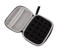Yardwe Insulin Thick Insulation and Temperature Protection Vials Storage Case with 20 Slots, Oxford Cloth Material Black Diabetes Bag 3ml for Suitable for Daily Use and Train Journeys