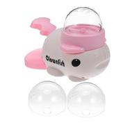Yardwe Interactive Dog Treat Dispenser with Button Rotating Whale Design for Mental Stimulation and Timed Feeding Portable Puzzle Feeder for Training and Healthy Eating Puppies