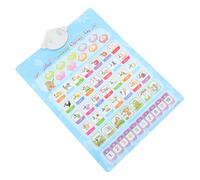 Yardwe Interactive Electronic Alphabet Wall Chart for Dual Sided Arabic English Learning Phonics Chart for Preschoolers Enhances Letter Recognition and Language Skills