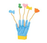 Yardwe Interactive Plush Cat Teaser Glove with Squeaky Funny Kitten Plaything for Engaging Pet Play Portable Design for Home Use Satisfies Natural Scratching Instincts