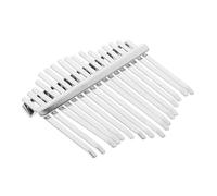 Yardwe Kalimba Keys Steel Stamped Scale for Beginners Professionals Diy Mbira Kit Handheld Piano Music Instrument Portable Frosted Musical Instrument