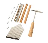 Yardwe Keys Kalimba DIY Keys Bridge Kit Tuning Hammer for Thumb Piano Repairing Parts Replacement Keyboard Thumb Piano