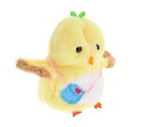 Yardwe Learning Speaking Electric Chick Educational Recording Stuffed Doll for Early Childhood Interactive Playtime Gift