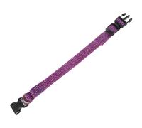 Yardwe Led Dog Necklace Dog Collar with Three Lighting Modes Pet Supplies Leopard Print Collar Light up Dog Collar Led Dog Collar Pet Collar Purple Adjustable Bichon Bear