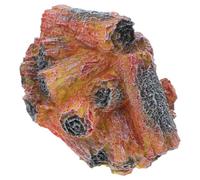 Yardwe LED Simulation Charcoal Flame Lamp Fake Flame Lamp Resin Realistic Effect Unique and Charming Design Easy Operation for Restaurants and Homes Christmas Ornament