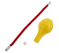 Yardwe Levitating Bottles Easy to Learn Act with Yellow Plastic and Polyester Material and Reusable Design for Aspiring Magicians for Stage Performance and Close-up Shows
