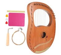 Yardwe Leya Harp String Musical Instrument Portable Harp String Instrument for Beginner Harpist for Home Decoration and Relaxing