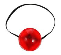 Yardwe Light up Red Clown Nose with Elastic Band Fun Circus Accessory for Halloween Parties and Cosplay Events