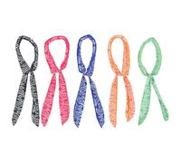 Yardwe Lightweight Polyester Cooling Headband and Neck Wrap for Summer with Good Absorption Ability, for People Who Work the Sun or Physical Exercise Random Color