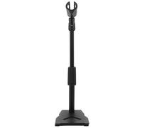 Yardwe Live Microphone Stand Metal Desktop Adjustable Telescopic Table Top Mic Holder for Streaming Live Broadcast Use