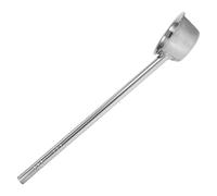 Yardwe Long Handle Stainless Steel Water Ladle with Large Capacity and Thickened Construction for Easy Serving Vegetables and Plants in Kitchen and Household Cleaning Tasks