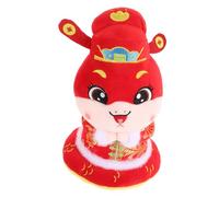 Yardwe Lovely Year Snake Plush Realistic Stuffed Animal Decor for Home Soft Cuddly Chinese Style Snake All Ages and Detailed Craftsmanship