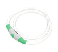 Yardwe Luminous Pet Collar Padded Rechargeable Outdoor Flashing Dogs Illuminating Band Light Color Reflective Glowing Collar for Dog Night Luminous Dog Collar Dog Supply Pet Dog Collar