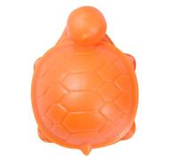 Yardwe Magnetic Aquarium Cleaning Brush Turtle Shape Mini Practical Aquarium Cleaning Tool for Glass Fish Tanks with 3d Cartoon Orange Plastic Design