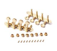 Yardwe Mandolin Strings Are Accurate Lr Tuning Pegs for Mandolin Strings Guitar Accurate Guitar Machine Heads Mounting Screws and Ferrules for Left-handed Guitarists Tuning