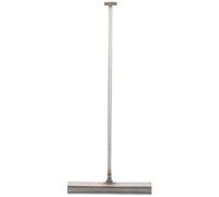 Yardwe Manhole Hook Roll up Door Hook Manhole Cover Lifting Tool Stainless Steel Sturdy Design Comfortable Grip Silver Industrial Use