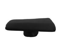 Yardwe Massage Table Headrest Pillow Ergonomic Black PU, Supportive Cushion for Facial Therapy and Home Spa Use, Easy Maintenance and Skin-Friendly