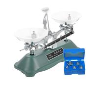 Yardwe Mechanical Tray Balance Scale 100g with Weights for Physics Laboratory Experiments Educational Science Equipment for Students and Teaching Use