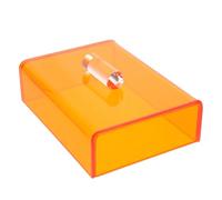 Yardwe Medicine Light Shield Box UV Protected Multicompartment Container Reusable Pill Case for On the Go and Everyday Organization