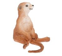 Yardwe Meerkat Model Toy Realistic Simulation Animal Figurine Garden Animal Ornament