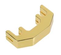 Yardwe Metal Mute Violin Mute Full Size Musical Instrument Violin for Beginners Violin Components Violin Practice Mute Banjo Practice Mute Violin Prong Cello Mute Full Size Alloy Golden