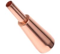 Yardwe Metal Trumpet Mouthpiece Replacement Durable Rose Gold Design for Musical Instruments Lightweight Compact Accessory for Rich Tone and Sound