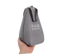 Yardwe Metronome Storage Box for Music Timer and Drumstick Storage Bag Electric Metronome Compatible for Piano Drums and Saxophone Accessories